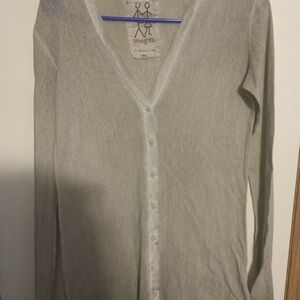 Johnny Was Pete & Greta Myra Mesh Lightweight Cardigan Sweater